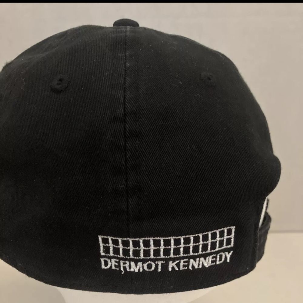 Dermot Kennedy Without Fear Tour Black Baseball Cap Hat Adjustable Strapback - Picture 3 of 7